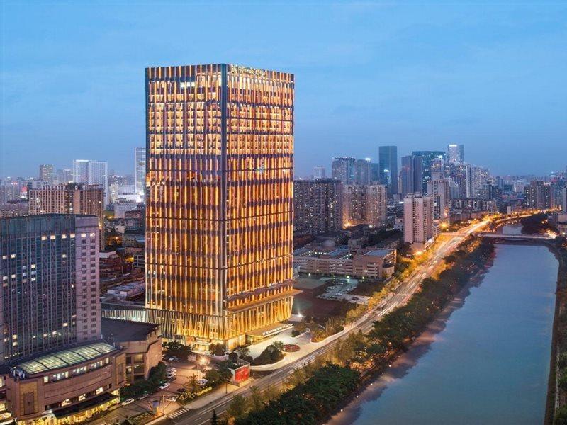 ホテル Wanda Reign 成都 エクステリア 写真