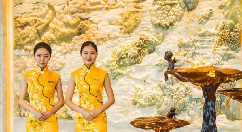 ホテル Wanda Reign 成都 エクステリア 写真